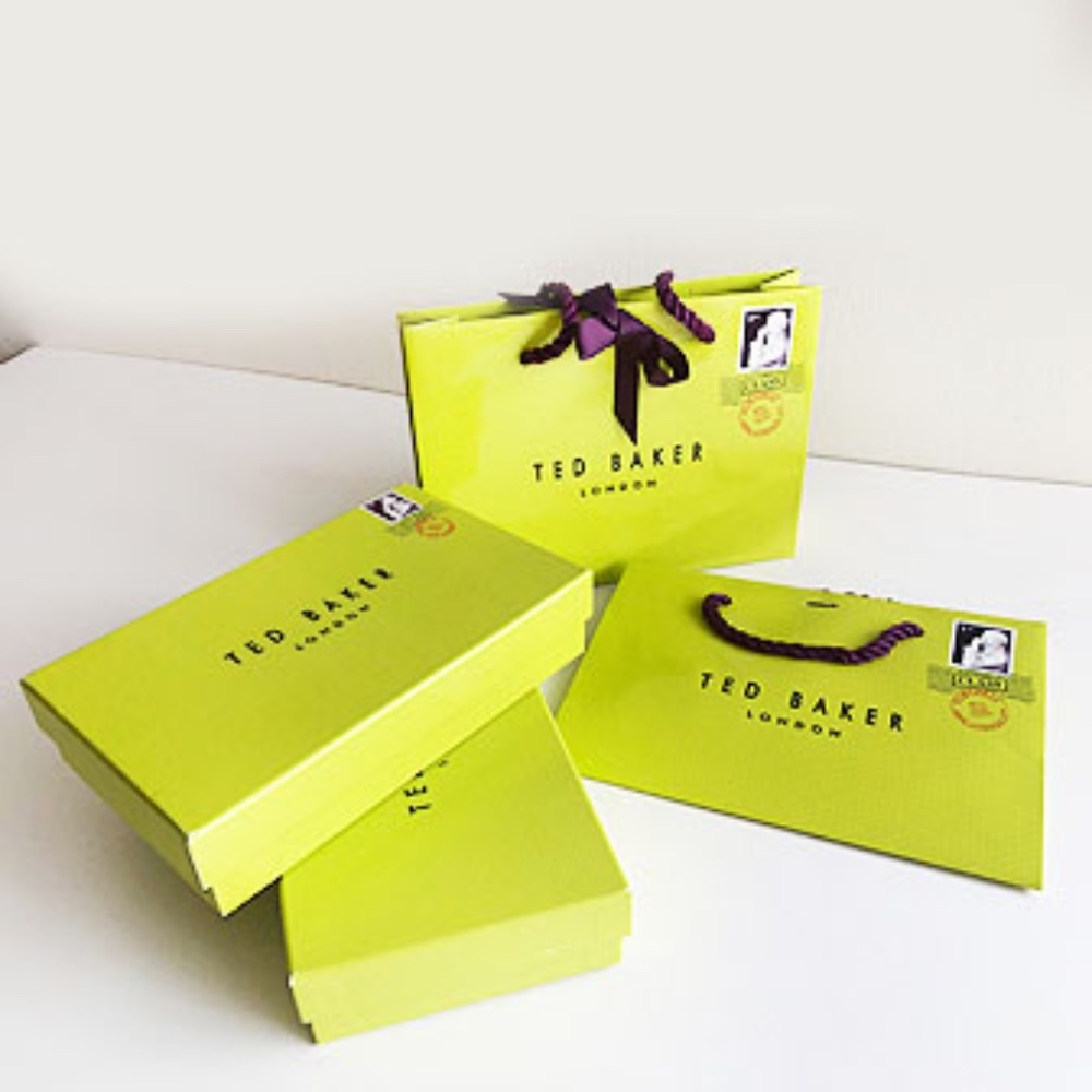 Ted Baker London Boxes & Shopping Bags